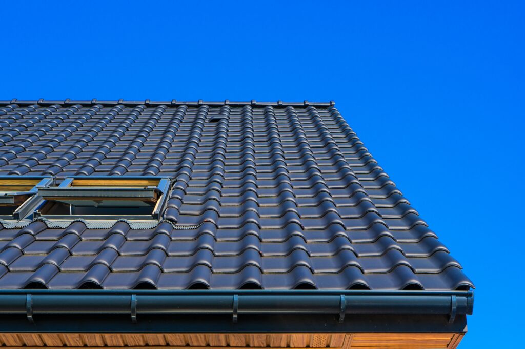 A black color roof
