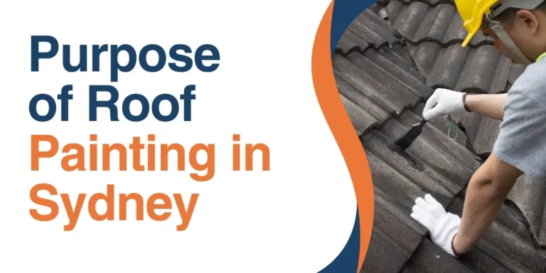 Professional applying roof paint to tiled roofing during a roof painting project in Sydney