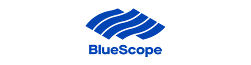 BlueScope logo - quality steel roofing services