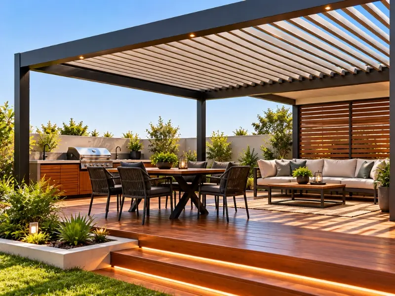 Decking and Pergola Kits 3 Decking and pergola kits 1