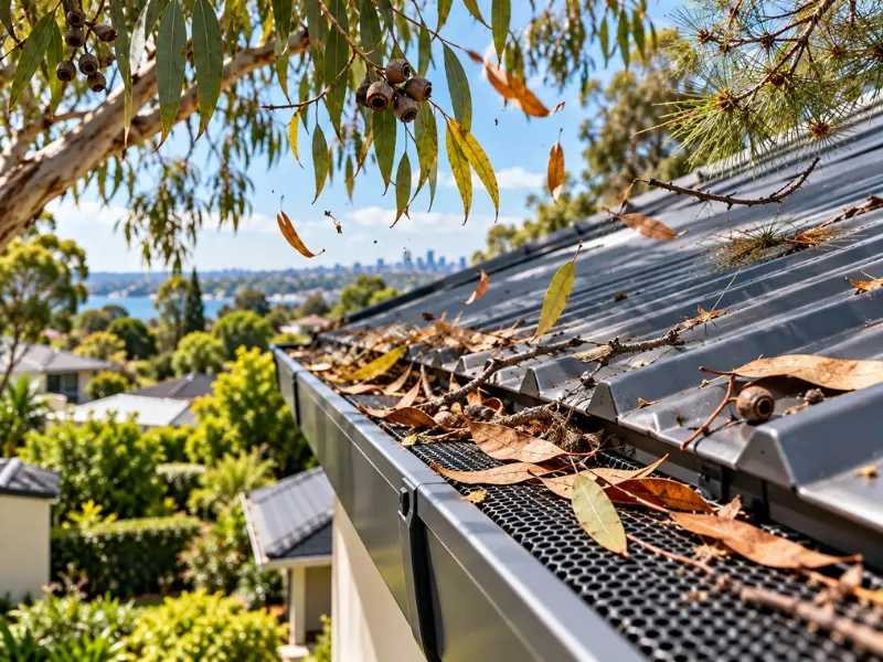 Gutter blockage prevention